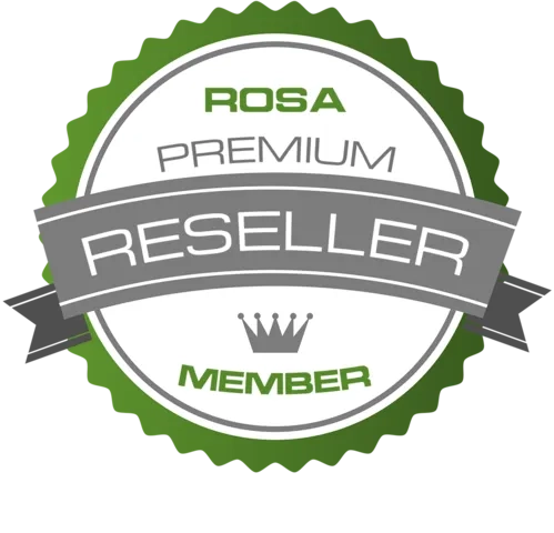 Rosa Premium Reseller Membership logo.