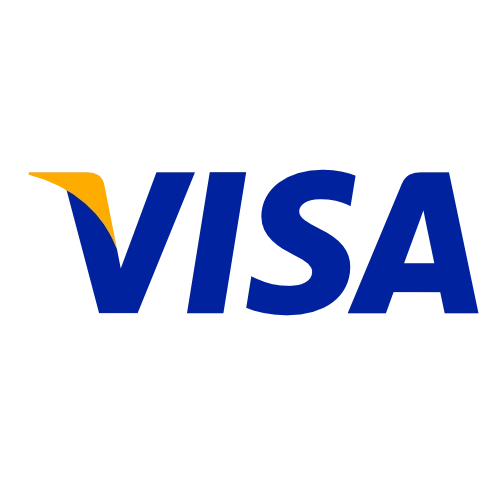 Visa payment logo.