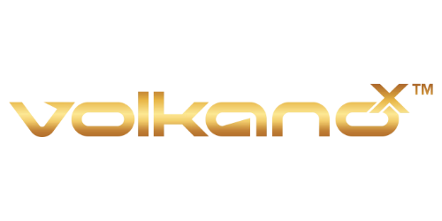 Volkano X logo.