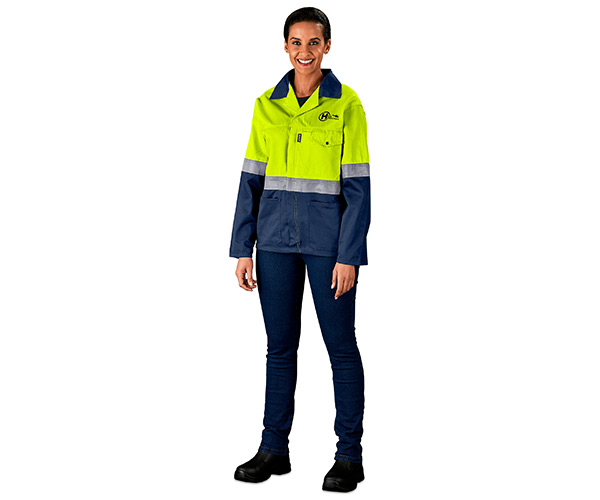 Traffic Premium Two-Tone Hi-Viz Reflective Jacket