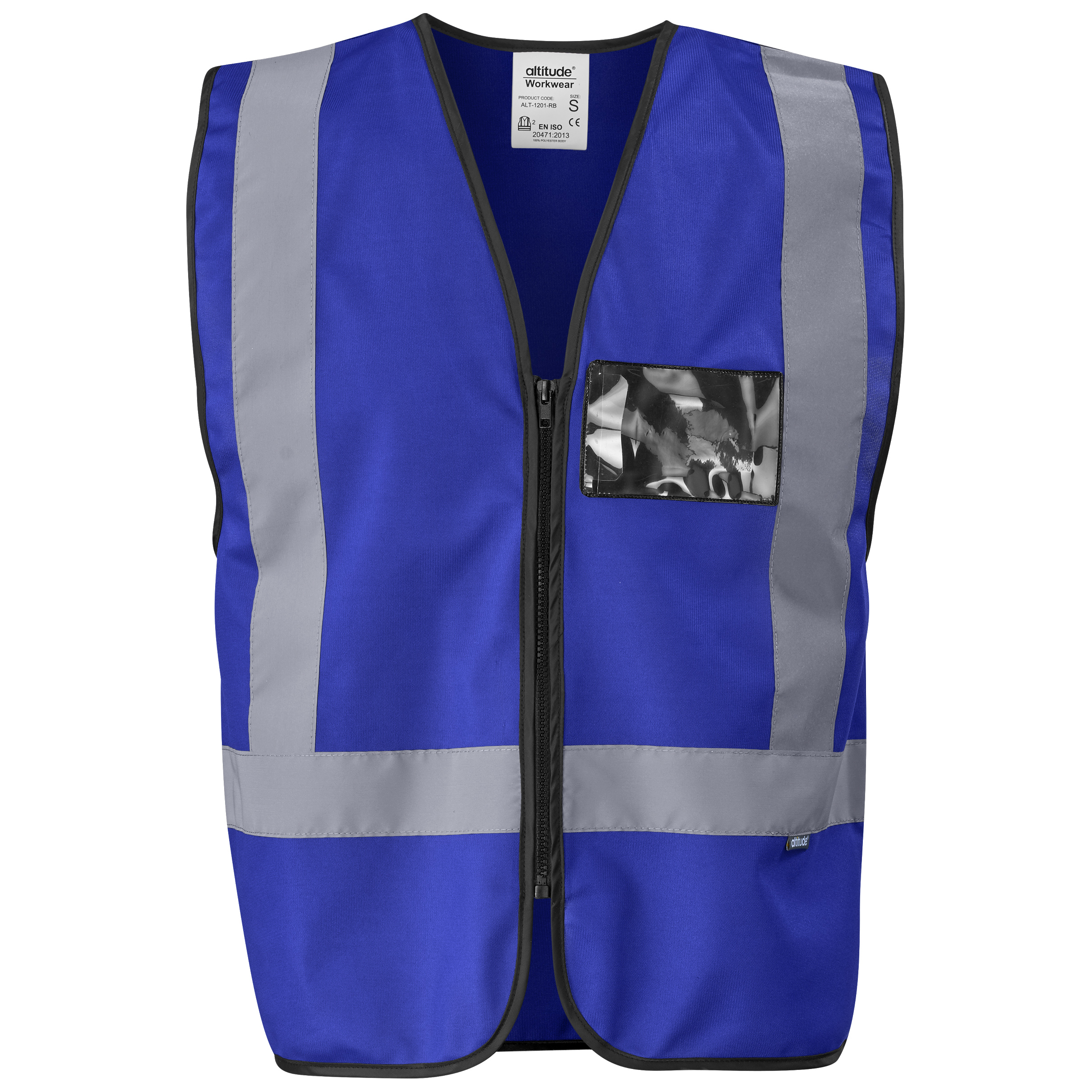 Direction Hi-Viz Reflective Full Zip Vest