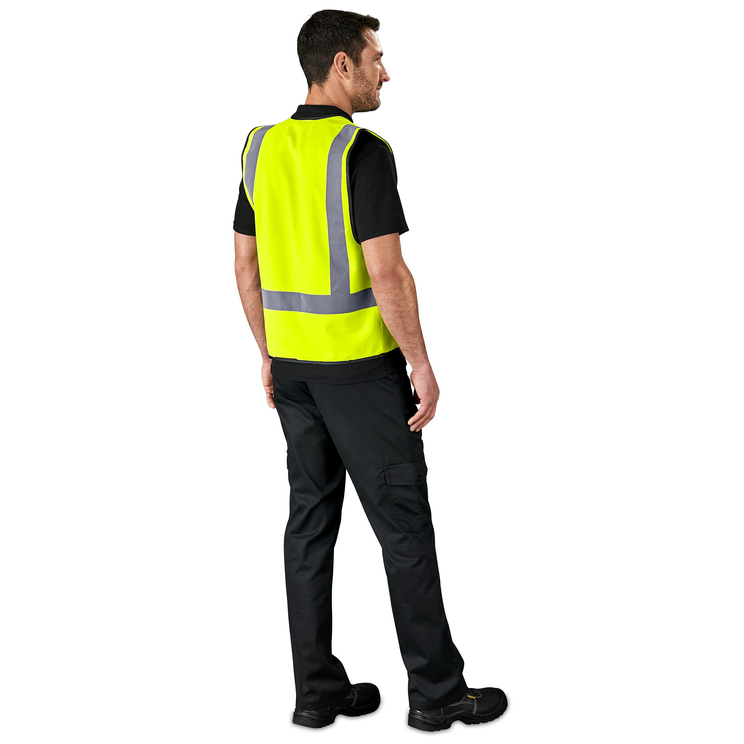 Direction Hi-Viz Reflective Full Zip Vest