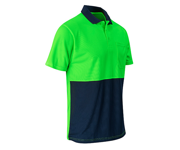 Inspector Two-Tone Hi-Viz Golf Shirt