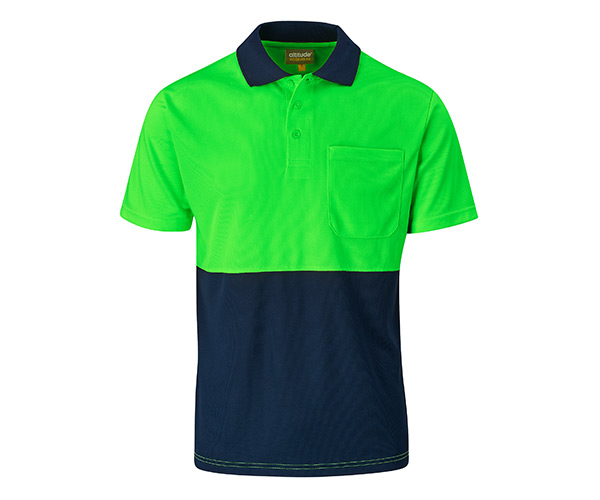 Inspector Two-Tone Hi-Viz Golf Shirt