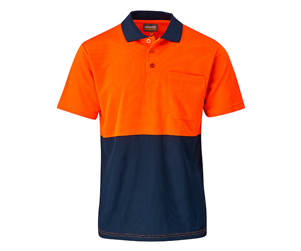 Inspector Two-Tone Hi-Viz Golf Shirt