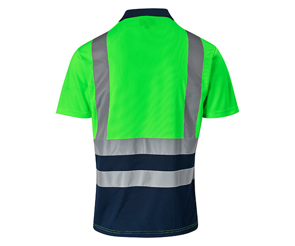 Surveyor Two-Tone Hi-Viz Reflective Golf Shirt