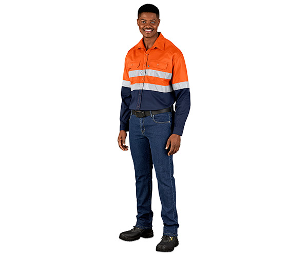 Access Vented Two-Tone Reflective Work Shirt