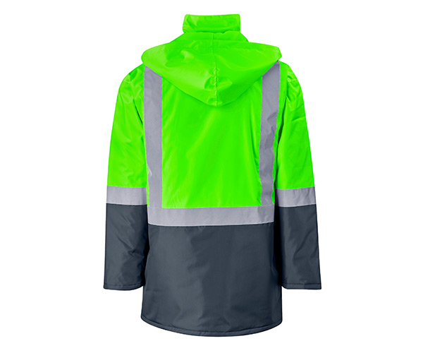 Hazard Padded Two-Tone Hi-Viz Reflective Jacket