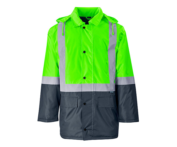 Hazard Padded Two-Tone Hi-Viz Reflective Jacket