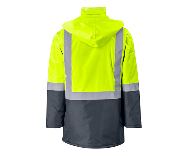 Hazard Padded Two-Tone Hi-Viz Reflective Jacket