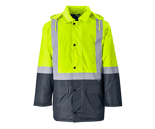 Hazard Padded Two-Tone Hi-Viz Reflective Jacket