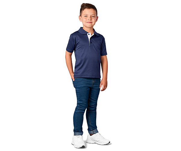 Kids Tournament Golf Shirt