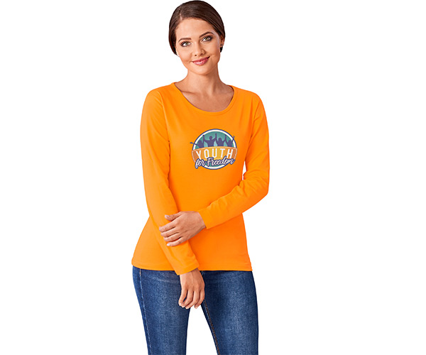 Ladies Long Sleeve Portland T-Shirt