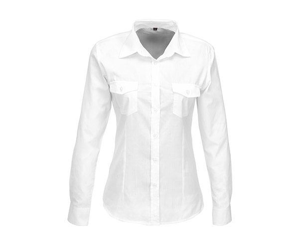 US basic ladies long sleeve kensington shirt