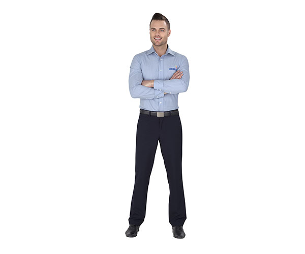 Mens cambridge flat front pants