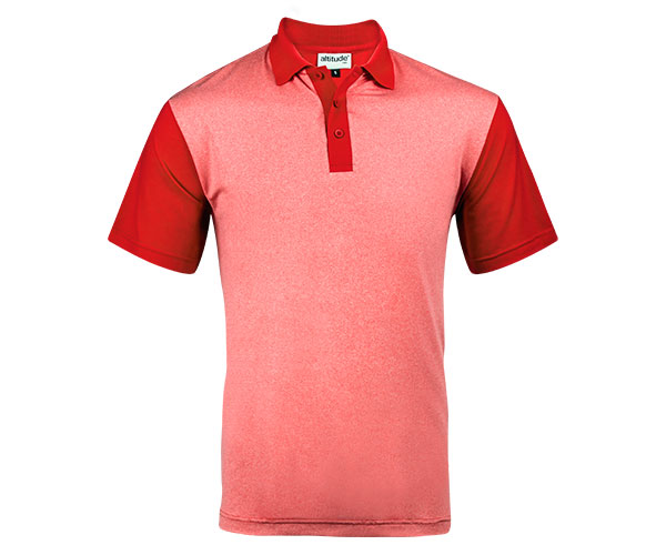 Mens Crossfire Melange Golf Shirt