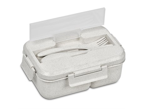 Okiyo Ranchi Wheat Straw Lunch Box - Natural