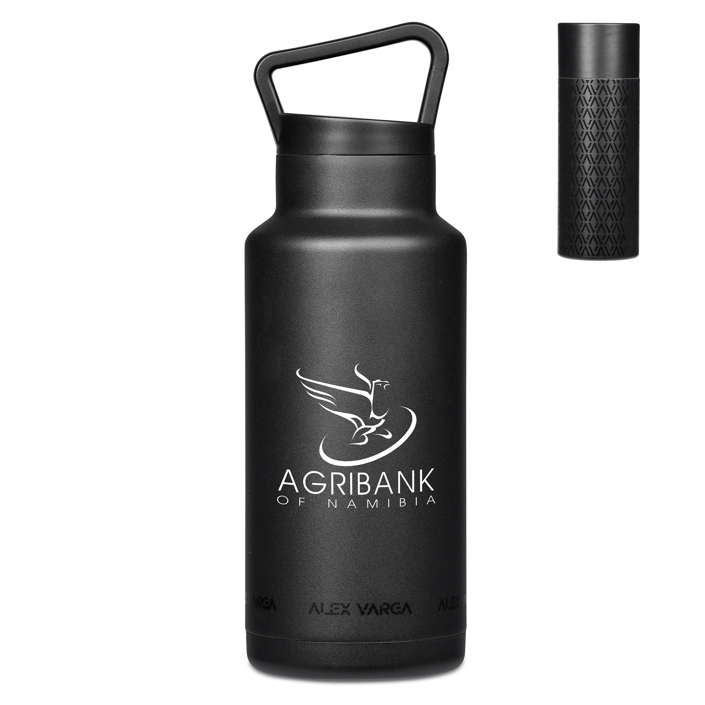 Alex Varga Barbella Stainless Steel Vacuum Water Bottle - 1 Litre