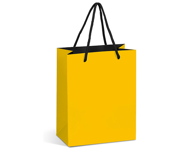 Omega Midi Gift Bag - Yellow