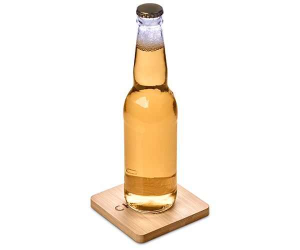 Drifter Bamboo Bottle Opener Coaster