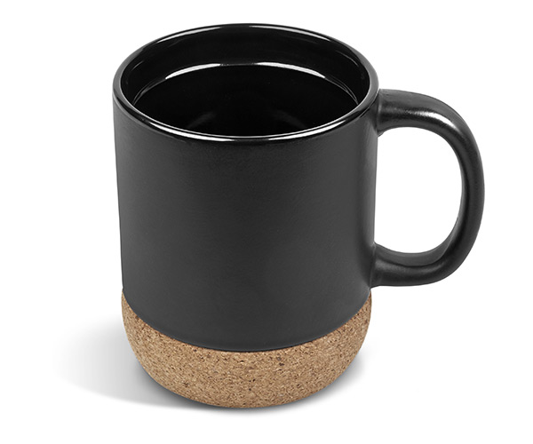 Serendipio Sienna Cork Ceramic Mug - 340ml