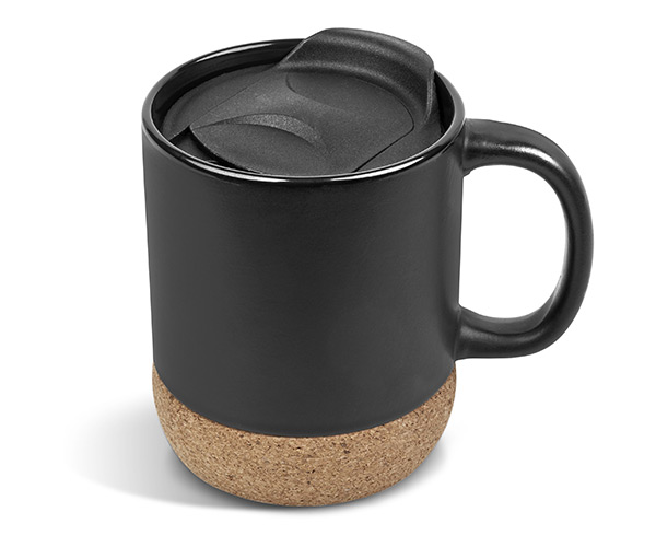 Serendipio Sienna Cork Ceramic Mug - 340ml