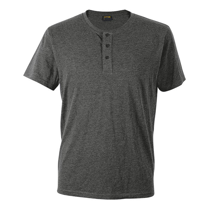 Henley Short Sleeve T-Shirt Mens