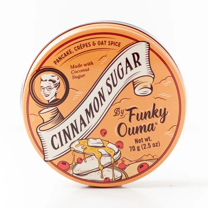 Funky Ouma Cinnamon Sugar Travel Tin 50g
