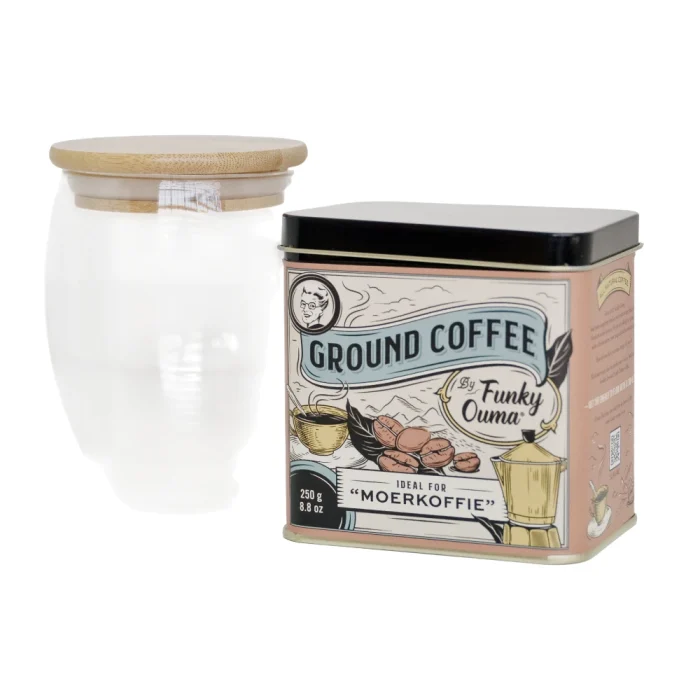 Coffee and Double Wall Mug Gift Set