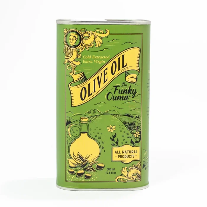 Funky Ouma Olive Oil Tin 500ml