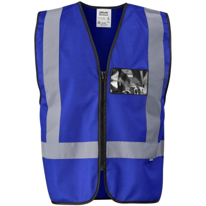 Direction En4 Hi-Viz Reflective Full Zip Vest - Image 5