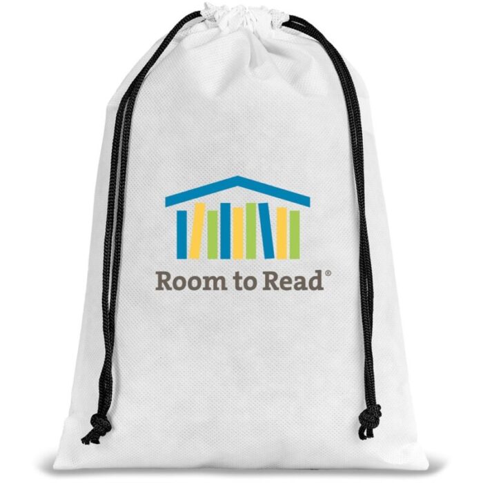 Quando Non-Woven Drawstring Pouch - Image 2