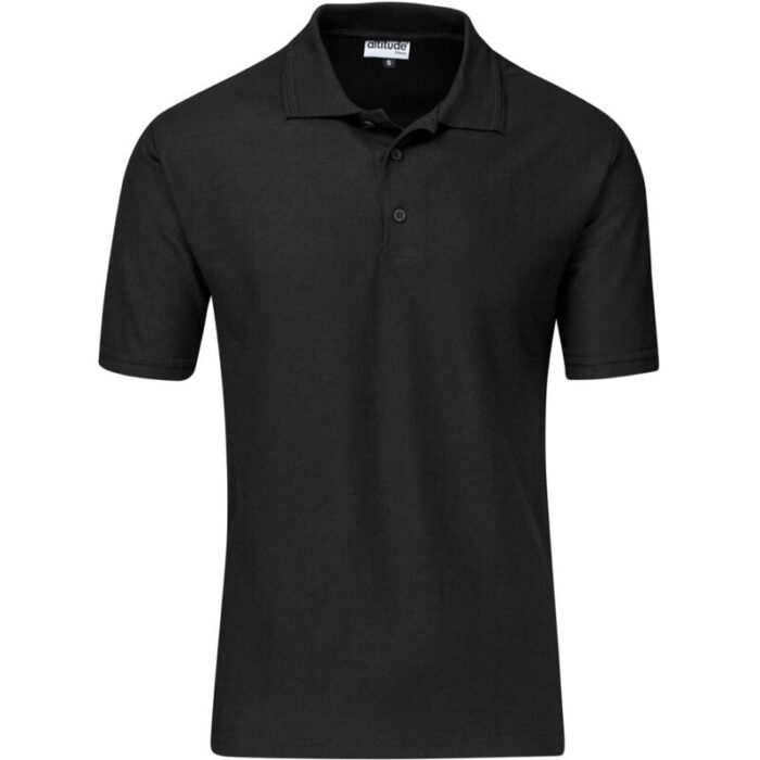 Mens Basic Pique Golf Shirt - Image 5