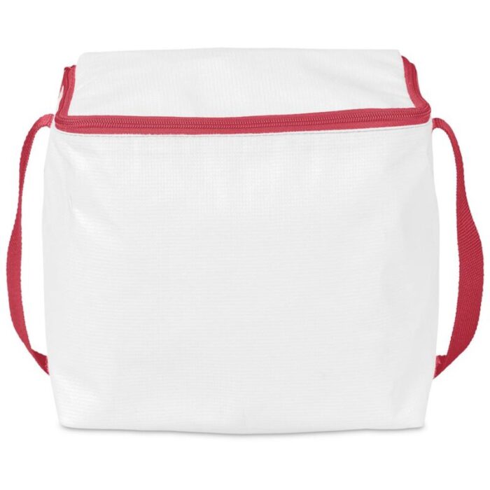 Pre-Production Sample Hoppla Quebec Recycled PET Stitch-Bond 12 Can Cooler