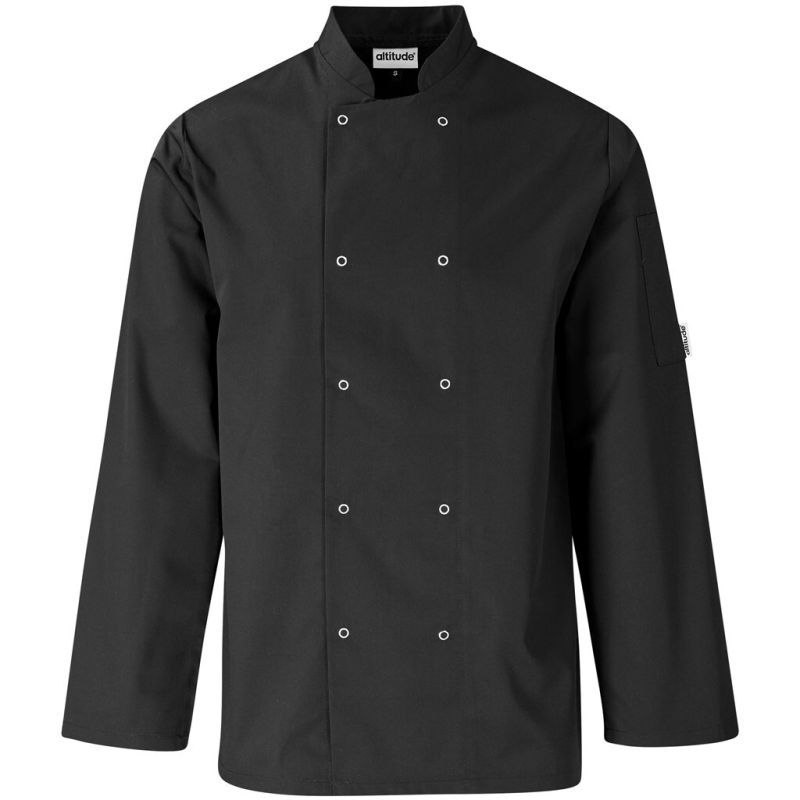 Unisex Long Sleeve Zest Chef Jacket - Image 3