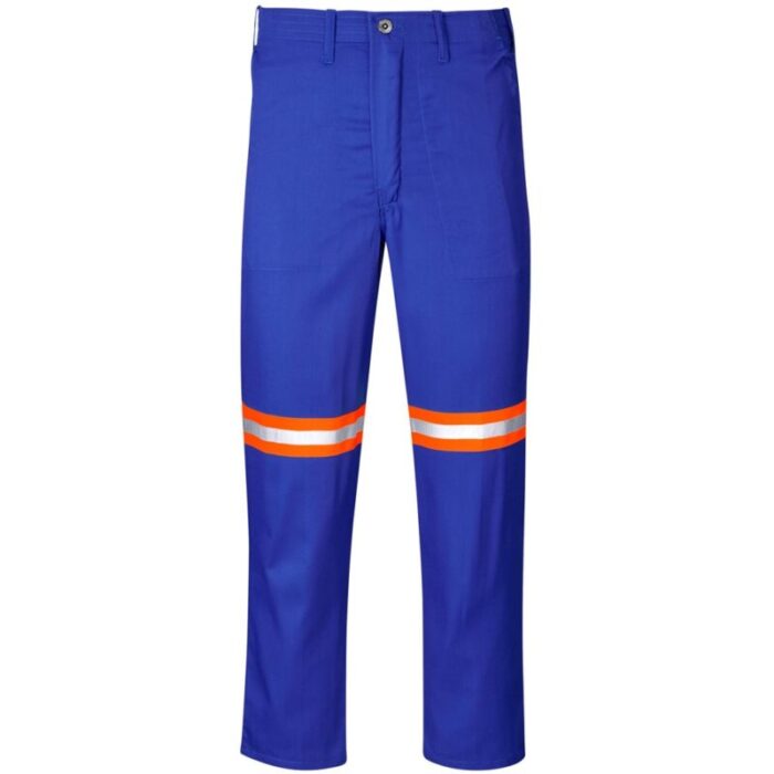 Trade Polycotton Pants - Reflective Legs - Orange Tape - Image 2