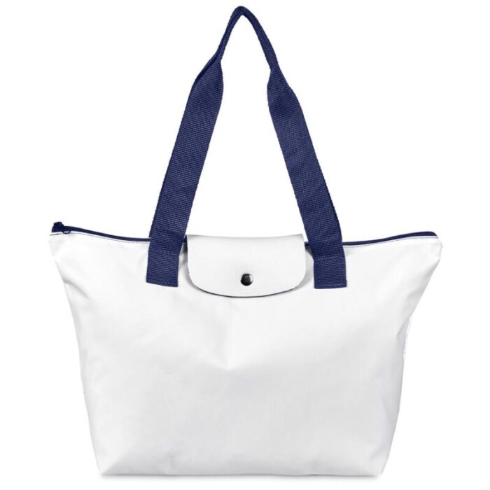 Pre-Production Sample Hoppla Rosebank Polyester Roll-Up Tote Bag - Image 2