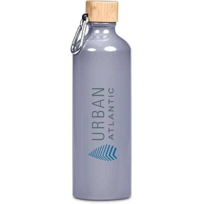 Serendipio Origen Aluminium & Bamboo Water Bottle – 750ml - Image 3