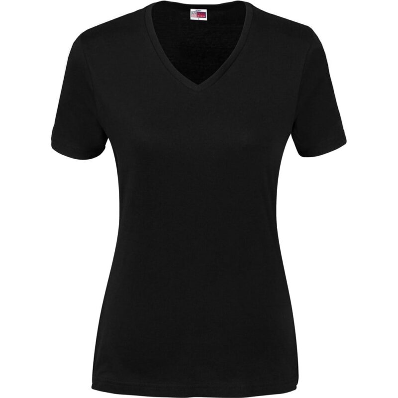 Ladies Super Club 165 V-Neck T-Shirt - Image 2
