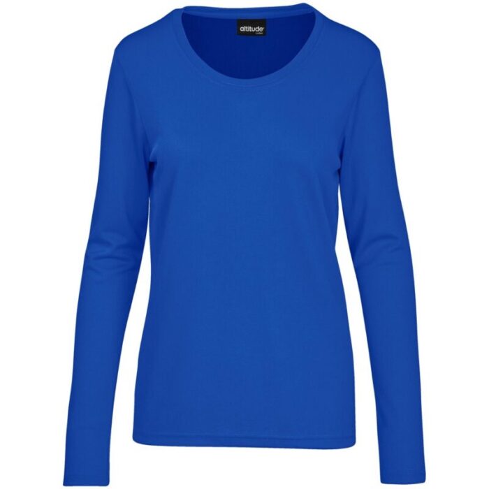 Ladies Long Sleeve All Star T-Shirt - Image 2
