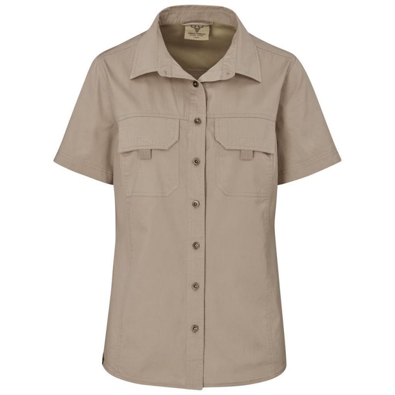 Ladies Short Sleeve Mawenzi Twill Shirt - Image 4
