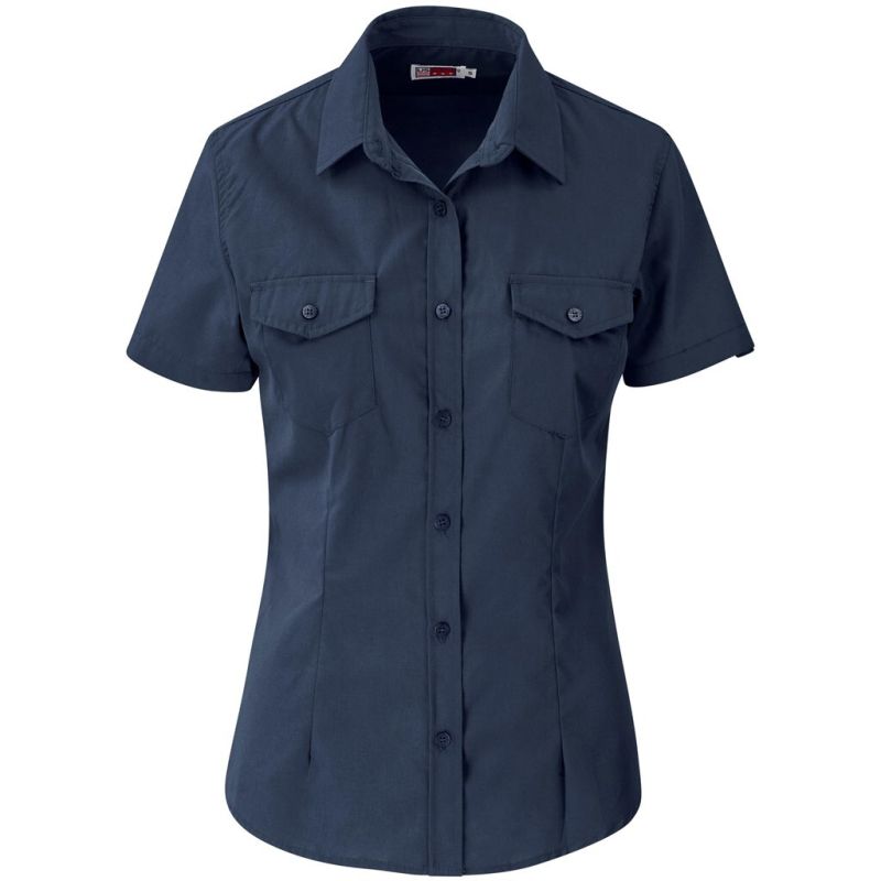 Ladies Short Sleeve Kensington Shirt - Image 6