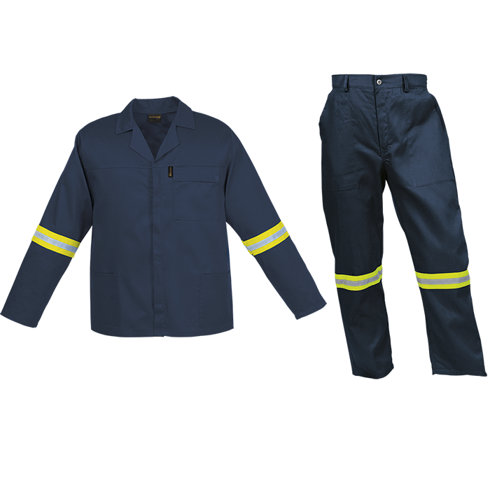 Barron Budget Poly Cotton Conti Suit with Reflective (CS-BR) - Image 5