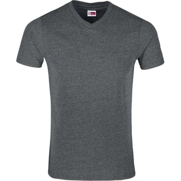 Mens Michigan Melange V-Neck T-Shirt - Image 2