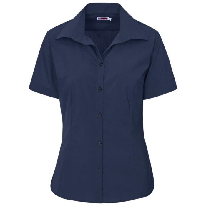 Ladies Short Sleeve Sheffield Stretch Shirt - Image 3