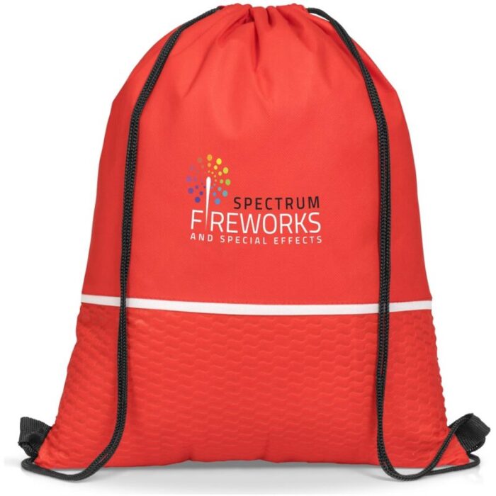Brighton Non-Woven Drawstring Bag - Image 3
