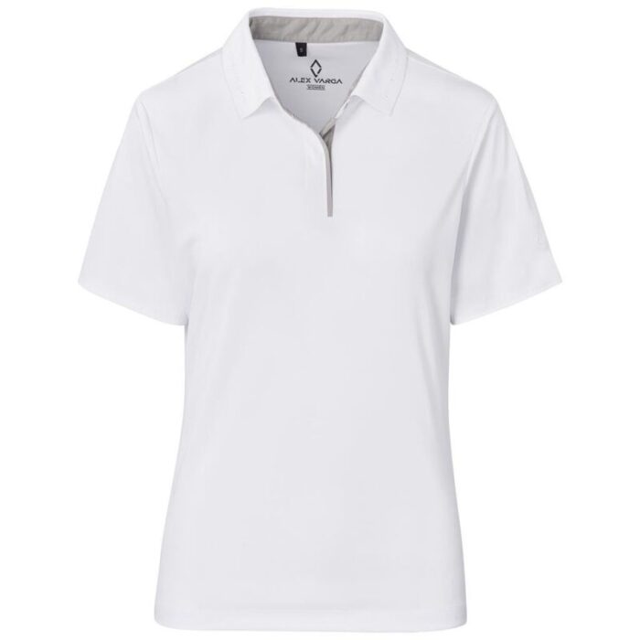 Ladies Alex Varga Zenith Golf Shirt - Image 4
