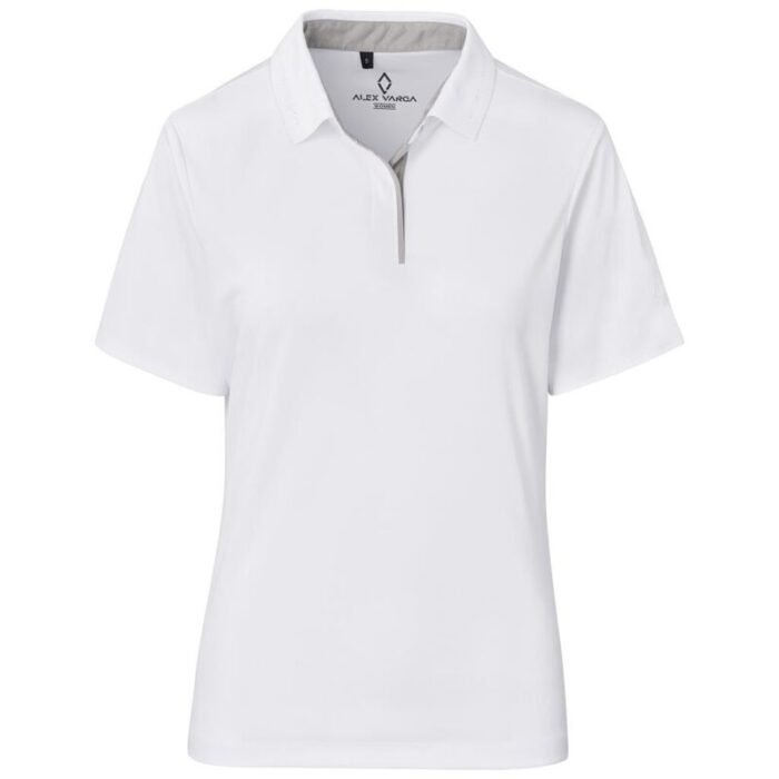 Ladies Alex Varga Zenith Golf Shirt - Image 4