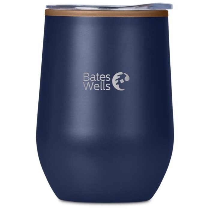 Serendipio Ovolo Stainless Steel & Plastic Double-Wall Tumbler – 350ml - Image 4