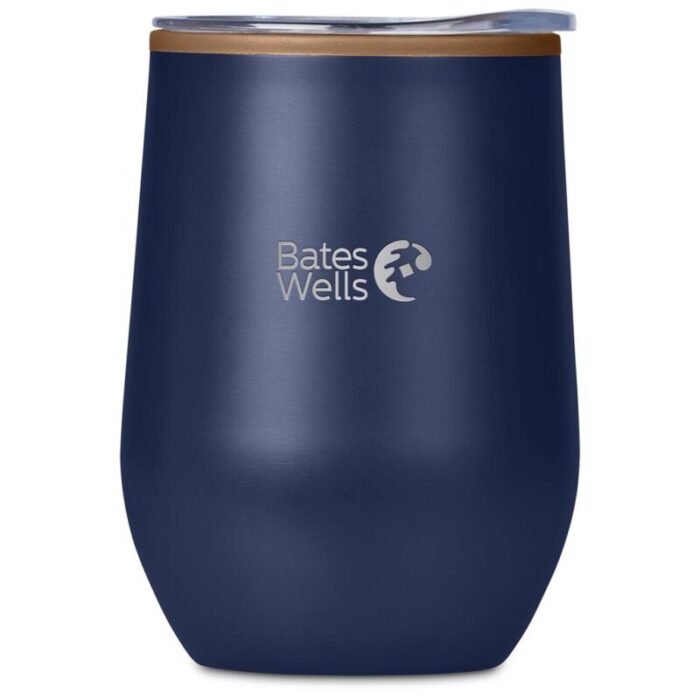 Serendipio Ovolo Stainless Steel & Plastic Double-Wall Tumbler – 350ml - Image 4